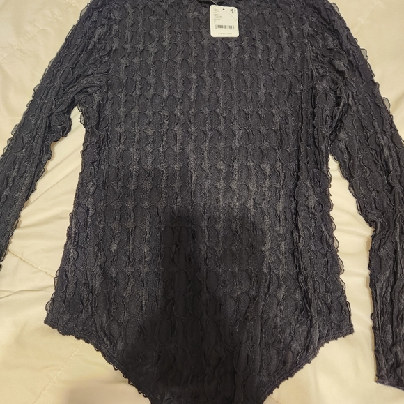 Free People party favor bodysuit size S - Picture 3 of 3